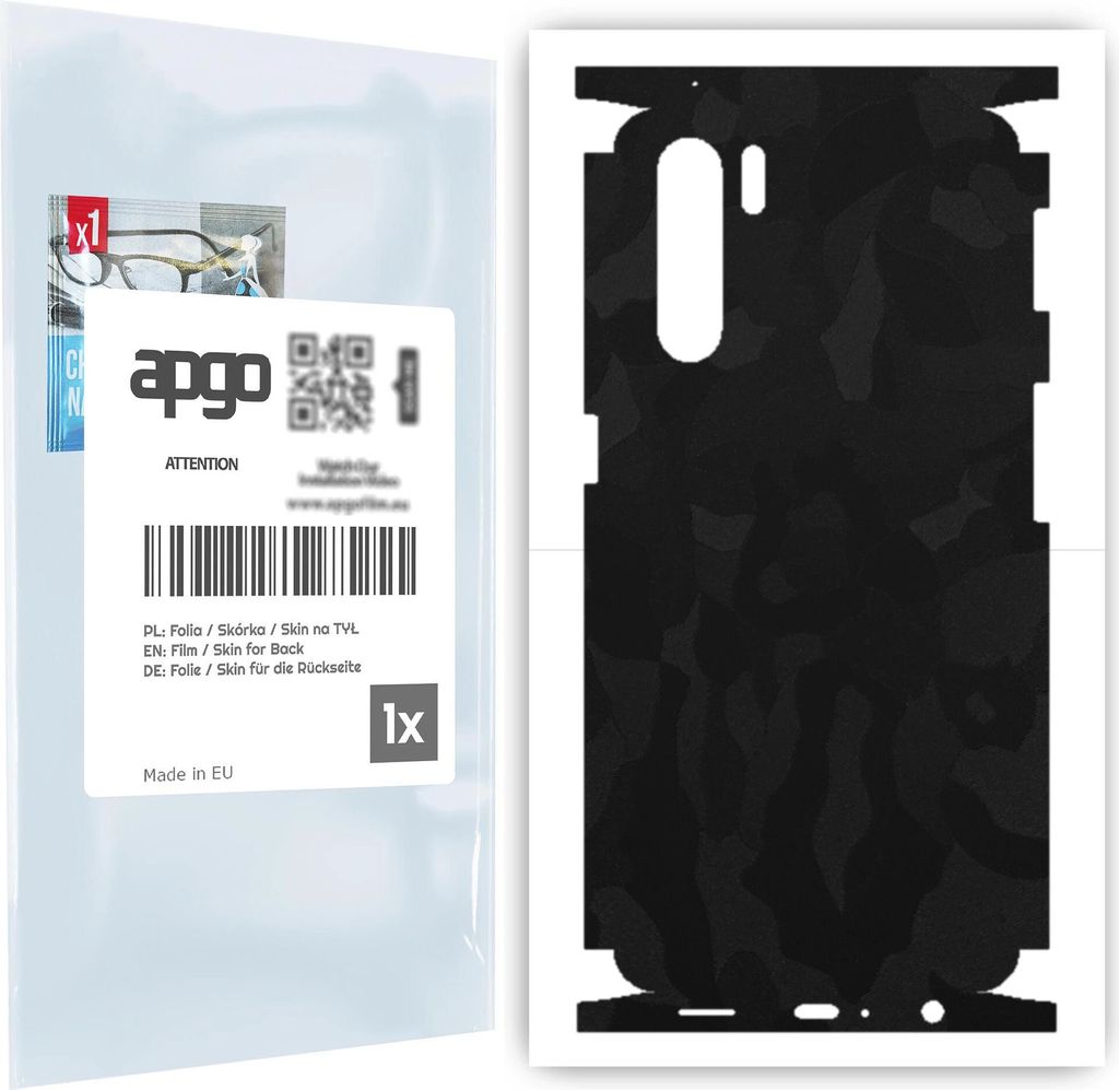 apgo Rückseite + Seiten Schutzfolie, Skin, kompatibel mit Oppo Reno3 5G, Hinten Displayschutzfolie aus Vinylfolie, kratzfest, einfache Montage - S...