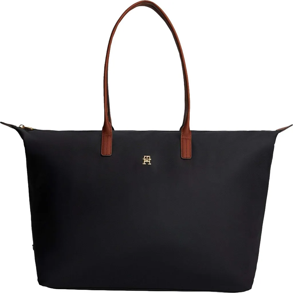 Grand Sac Cabas Popette Tommy Hilfiger Bleu pour Femme Moderne et Active