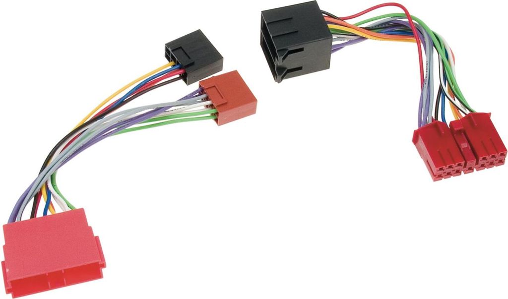 ACV 57-1215, ISO-Adapter, Dacia Dacia Dokker (SD) 03/2017 - 11/2020* Dacia Dokker Stepway (SD) 03/2017 - 11/2020* Dacia..., Mehrfarbig, Kunststoff