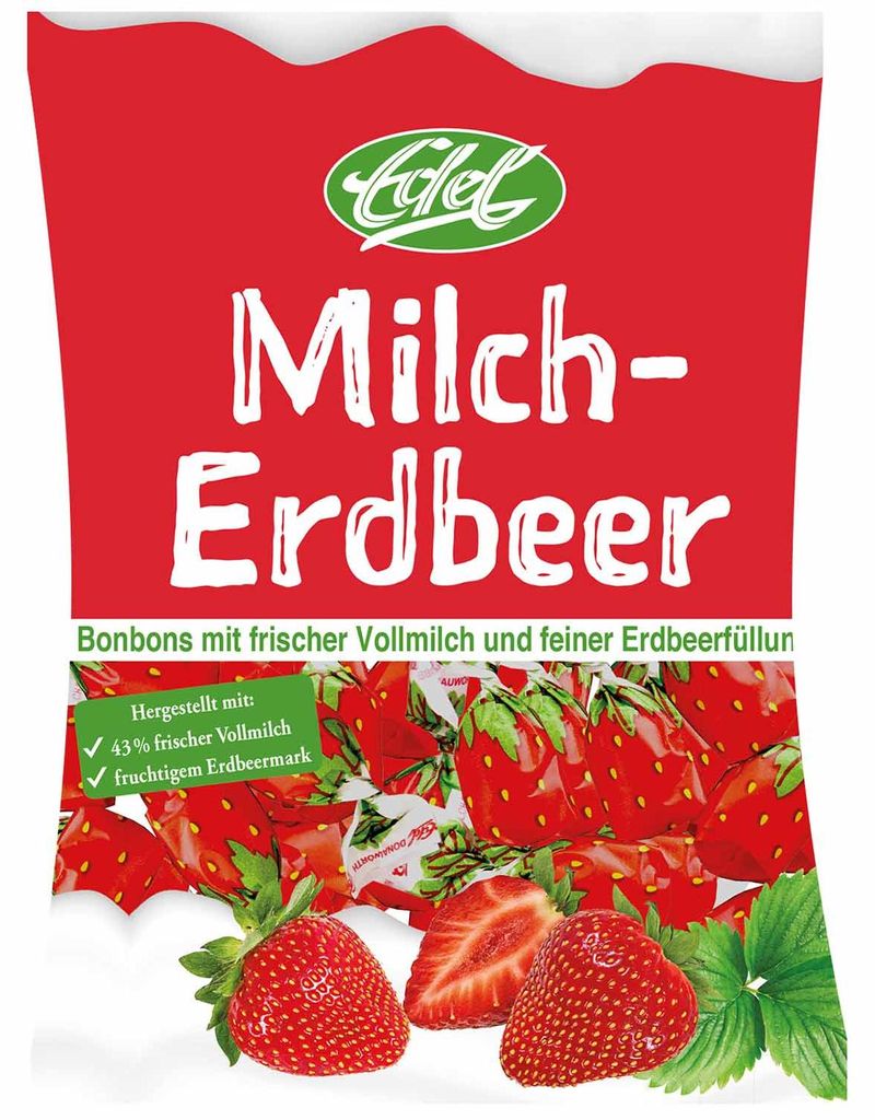 Edel Milch-Erdbeer 120g Produktbild 