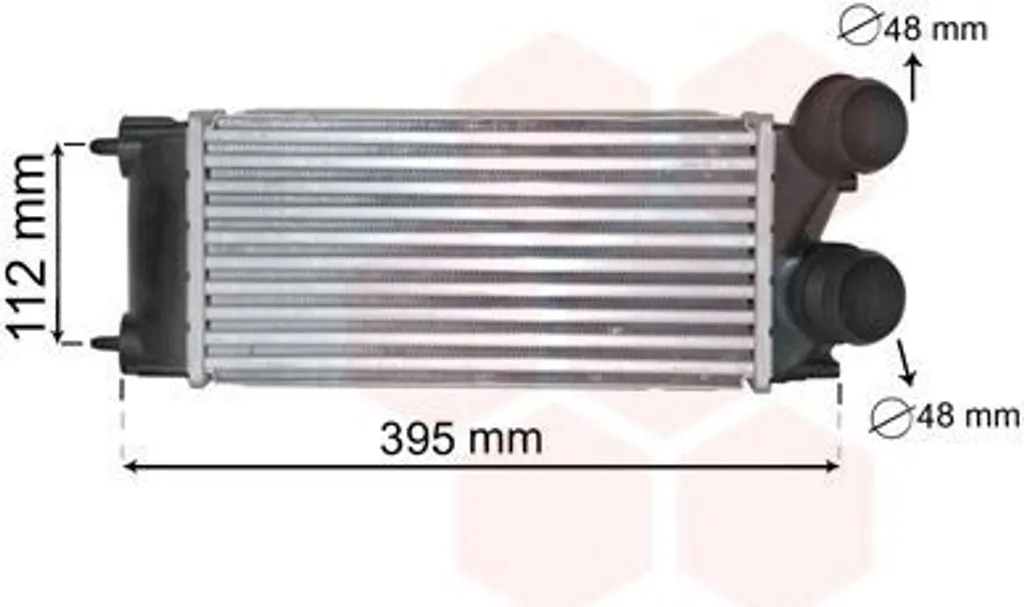Intercooler de Remplacement pour PEUGEOT 308 SW I Turbo 4E 4H 1.6