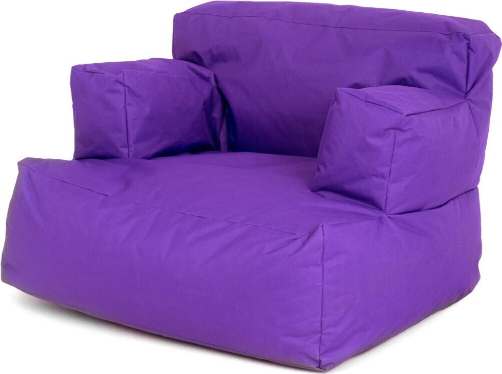 Hanah Home, Relax - Purple, Sitzsack, Lila, 80 x 30 x 80 cm