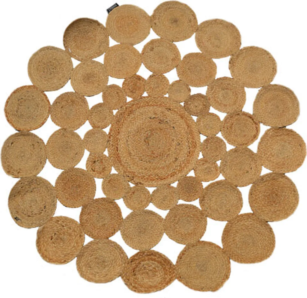 Grande suspension en rotin Roberta 57 naturel 120cm pour votre salon