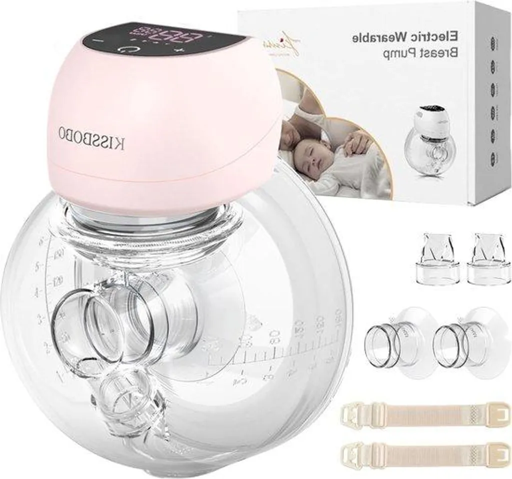 Tire-lait électrique automatique avec 12 modes d'aspiration et minuterie