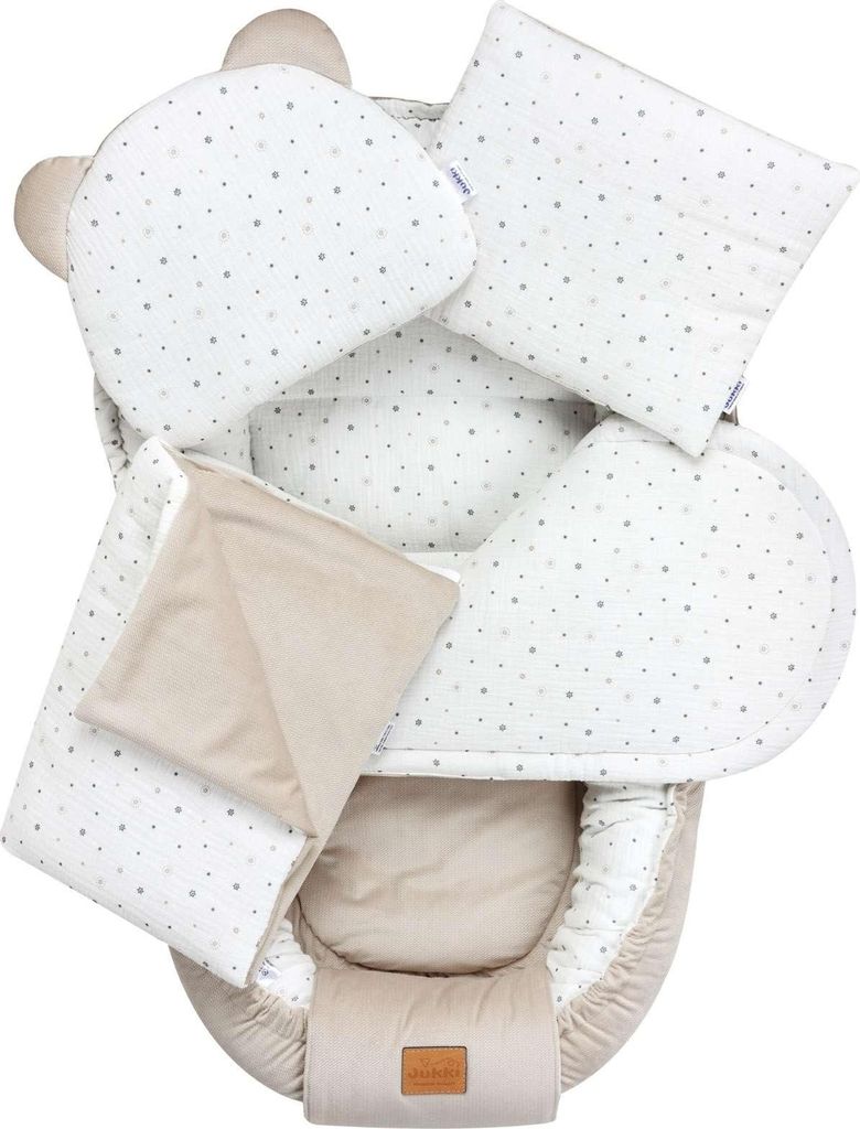 Little Stars Musselin & Ecru Velvet 5-teiliges Set Comfort Produktbild 