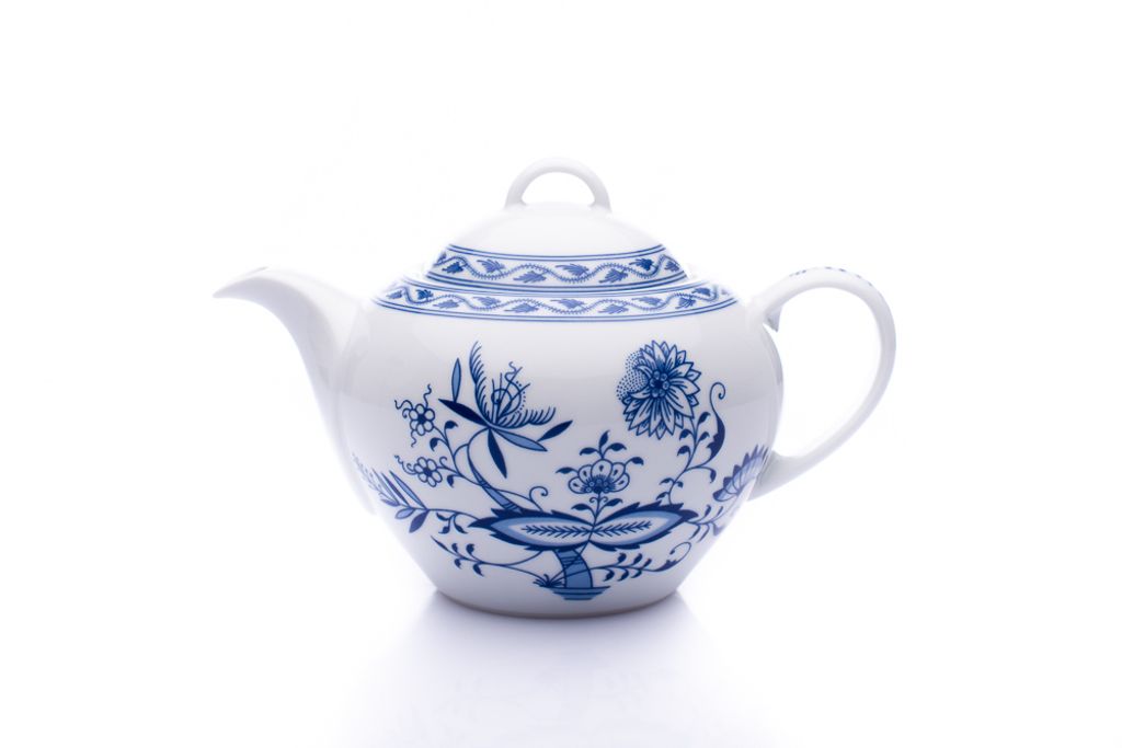 Saphyr, čajová konvice, cibulák, 1,2 l, český porcelán, Obrázek produktu 