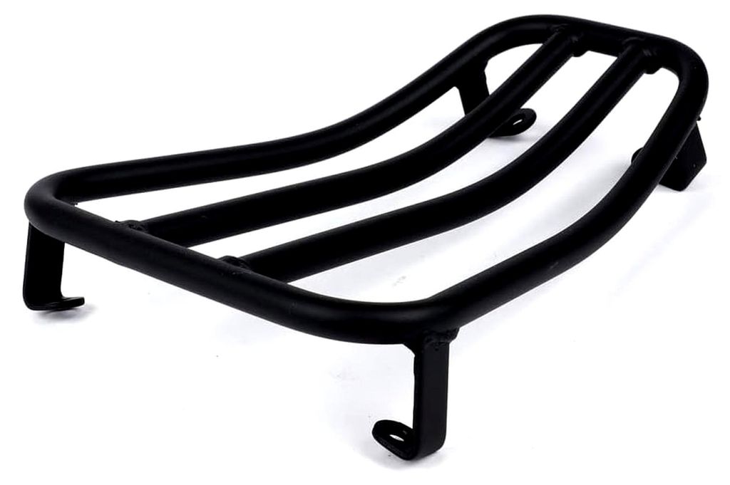 Gepäckträger Durchstieg V2.0, schwarz matt für Vespa GTS 125-300, GTV, GTL, GT