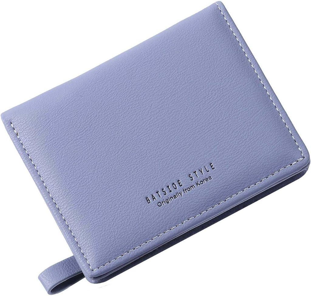 MODFU Damen Geldbeutel, Klein und im Kurzformat Portemonnaie Damen Kunstleder Portemonnaie Kleine Brieftasche Geldbörse Für Frauen Die Farbe ist ...