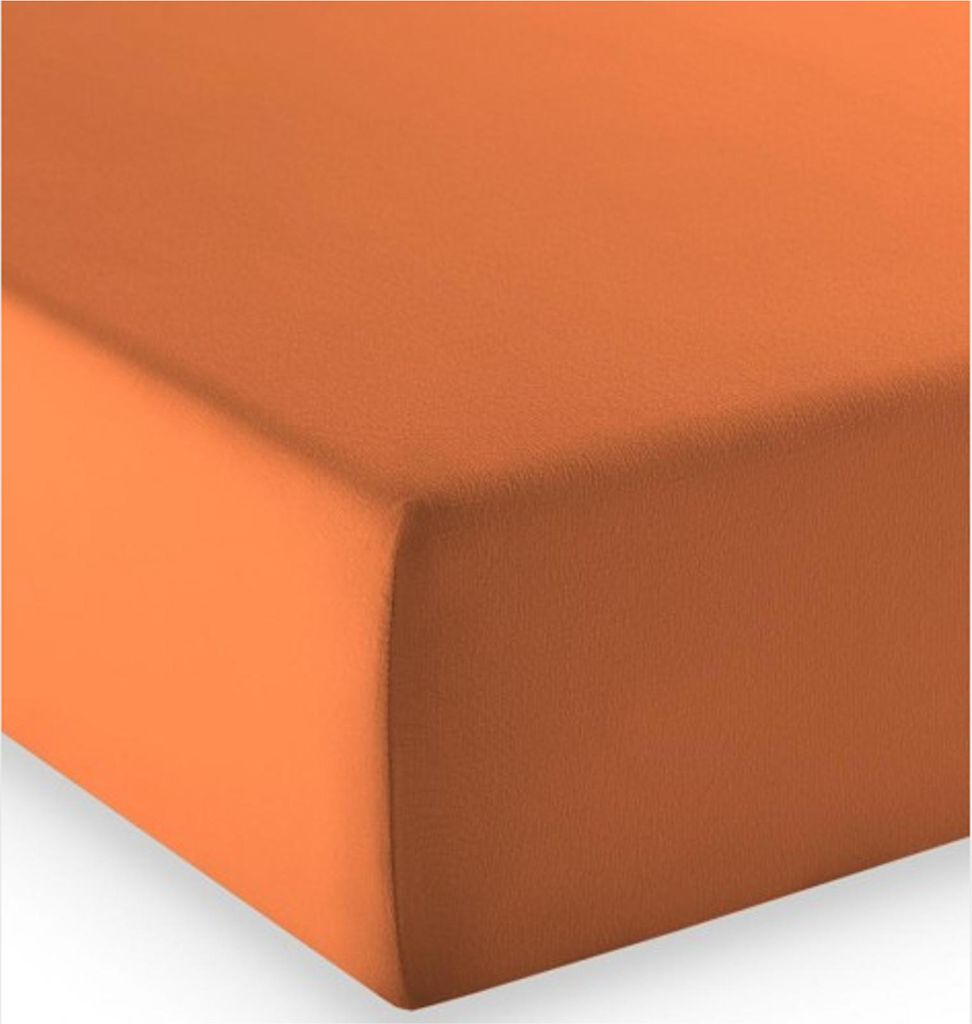 Fleuresse Mako-Jersey-Spannlaken comfort Farbe terra 5215