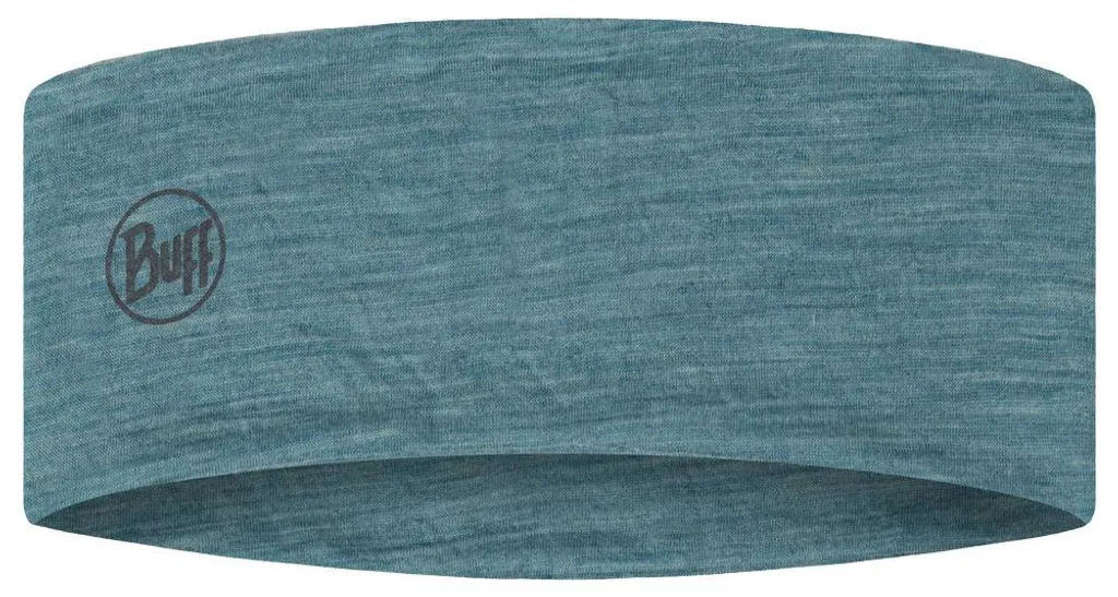 Bandeau léger en laine mérinos taille unique bleu solid pool confort