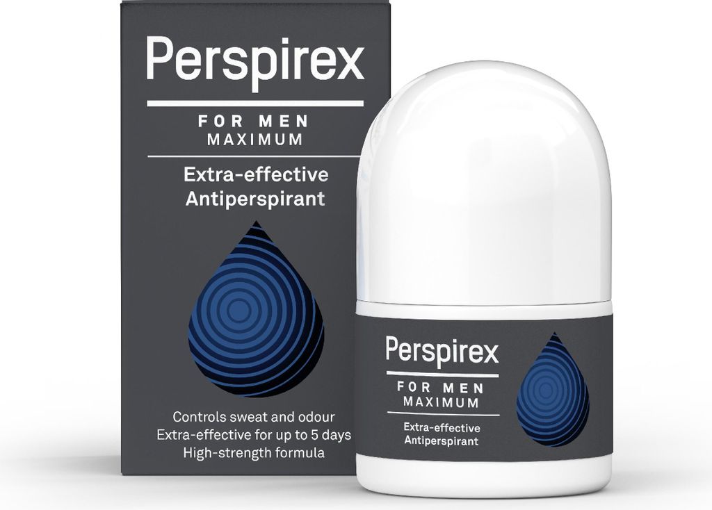 PERSPIREX Antitranspirant Roll-on für Männer - Maximal 20 ml