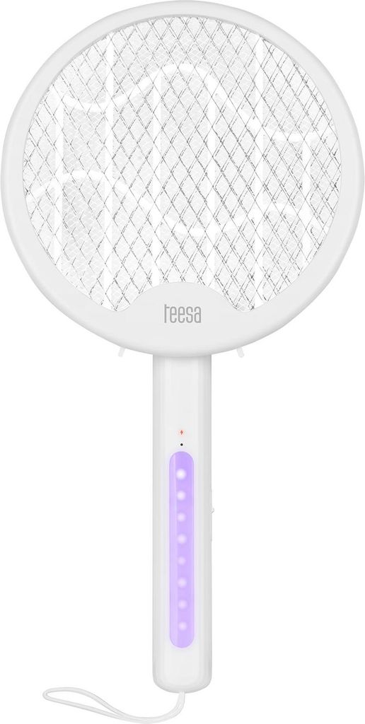 Teesa TSA0215 Elektrischer Insektenfänger 3-in-1, 1200 mAh, UV, weiß