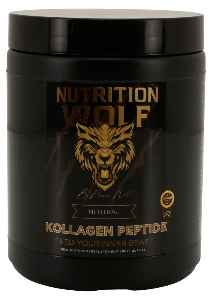 Nutrition Wolf Kollagen Peptide Pulver 400 g – Haut, Produktbild 