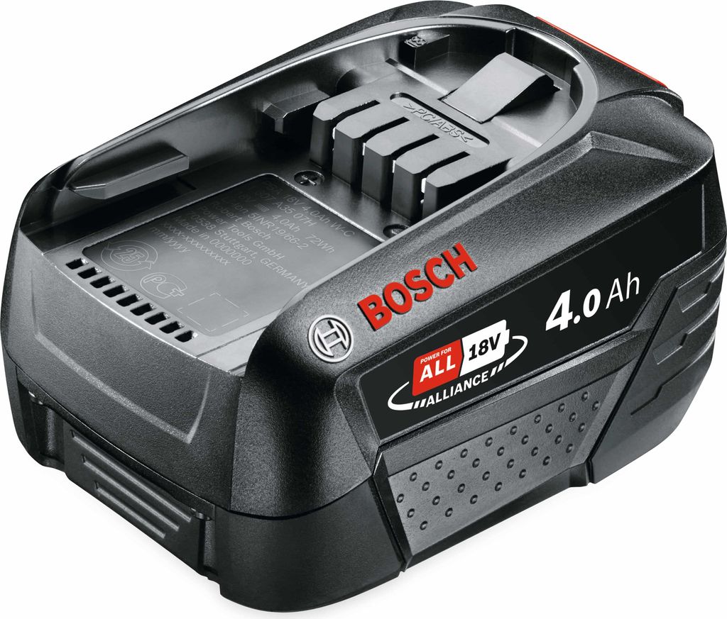Akumulátor Bosch 18 V lithium-iontový PBA 18 V, 4,0 Ah W-C, Obrázek produktu 
