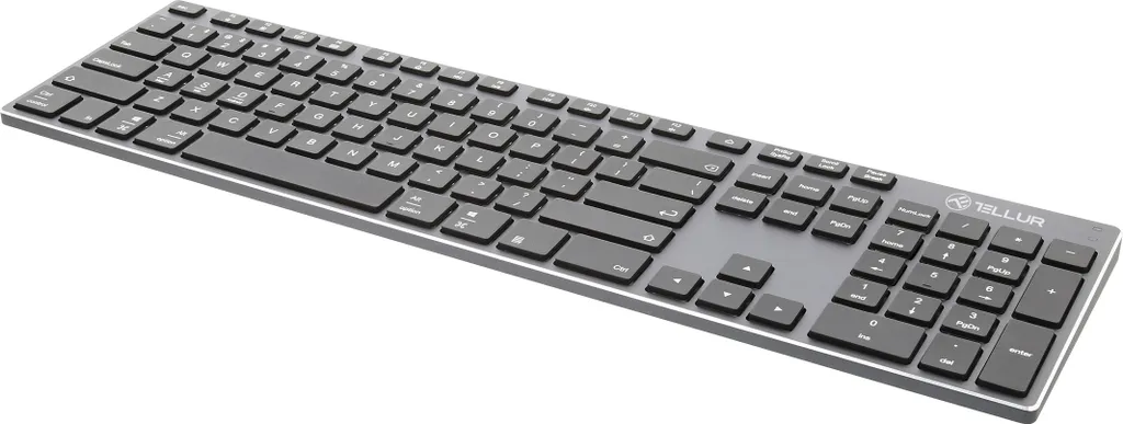 Clavier sans fil Tellur Shade idéal pour télétravail Bluetooth Alu US