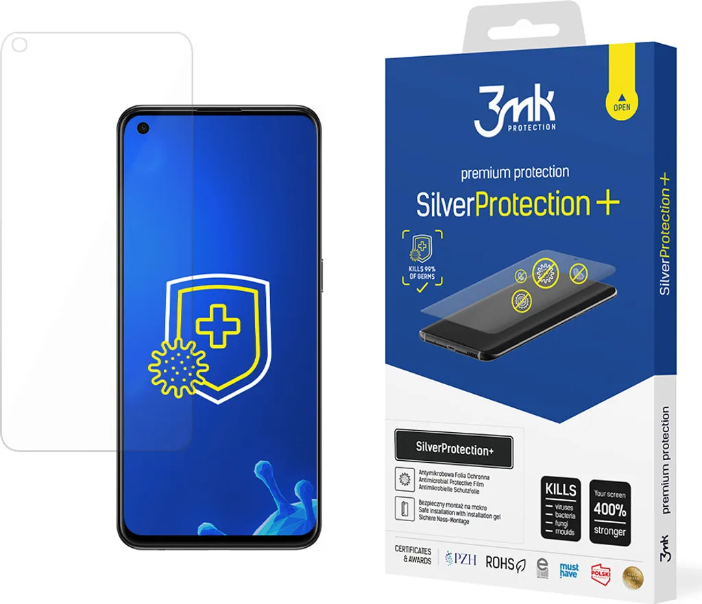 Oppo Reno 5 F - Protezione d'argento 3Mk +