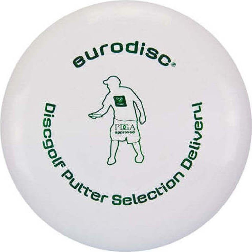 Discgolf Scheibe Eurodisc Discgolf putter high quality White EDDGSLWHDL Weiß 23 cm