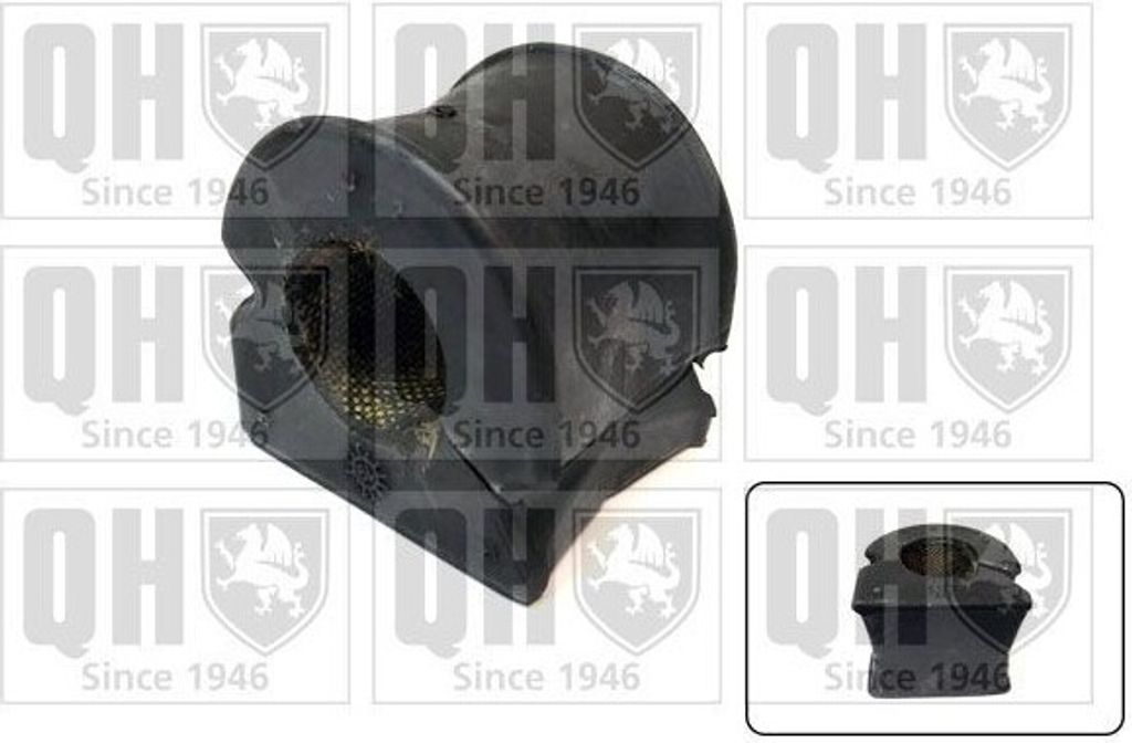 QUINTON HAZELL EMB7532 Lagerung Stabilisator Stabigummi Vorne für FIAT PANDA (169)