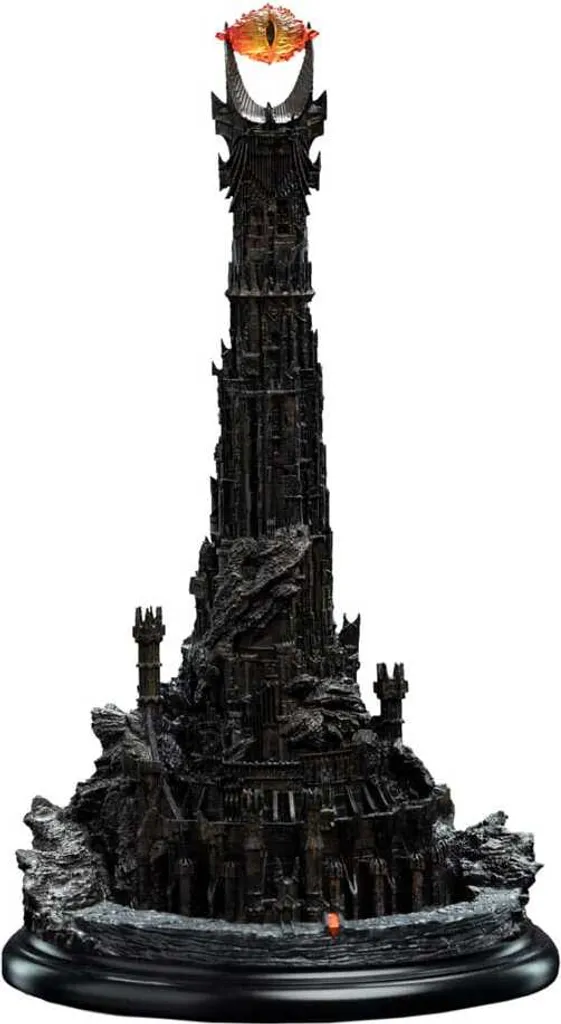 Barad-dûr Statue de Collection Seigneur des Anneaux pour Décoration 19cm
