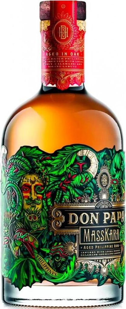 Don Papa Baroko Rum dunkel milder fruchtiger Geschmack 40 Produktbild 10