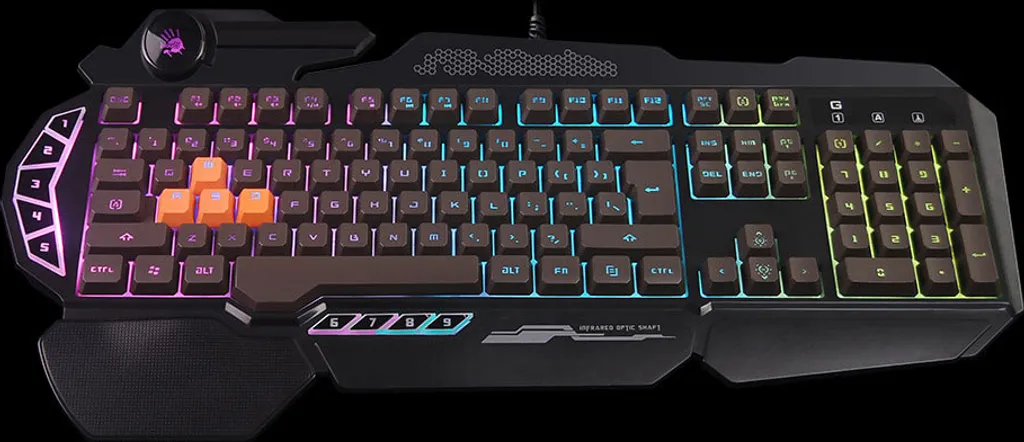 A4tech B314 Clavier Optomécanique USB QWERTY Noir Performance Gaming