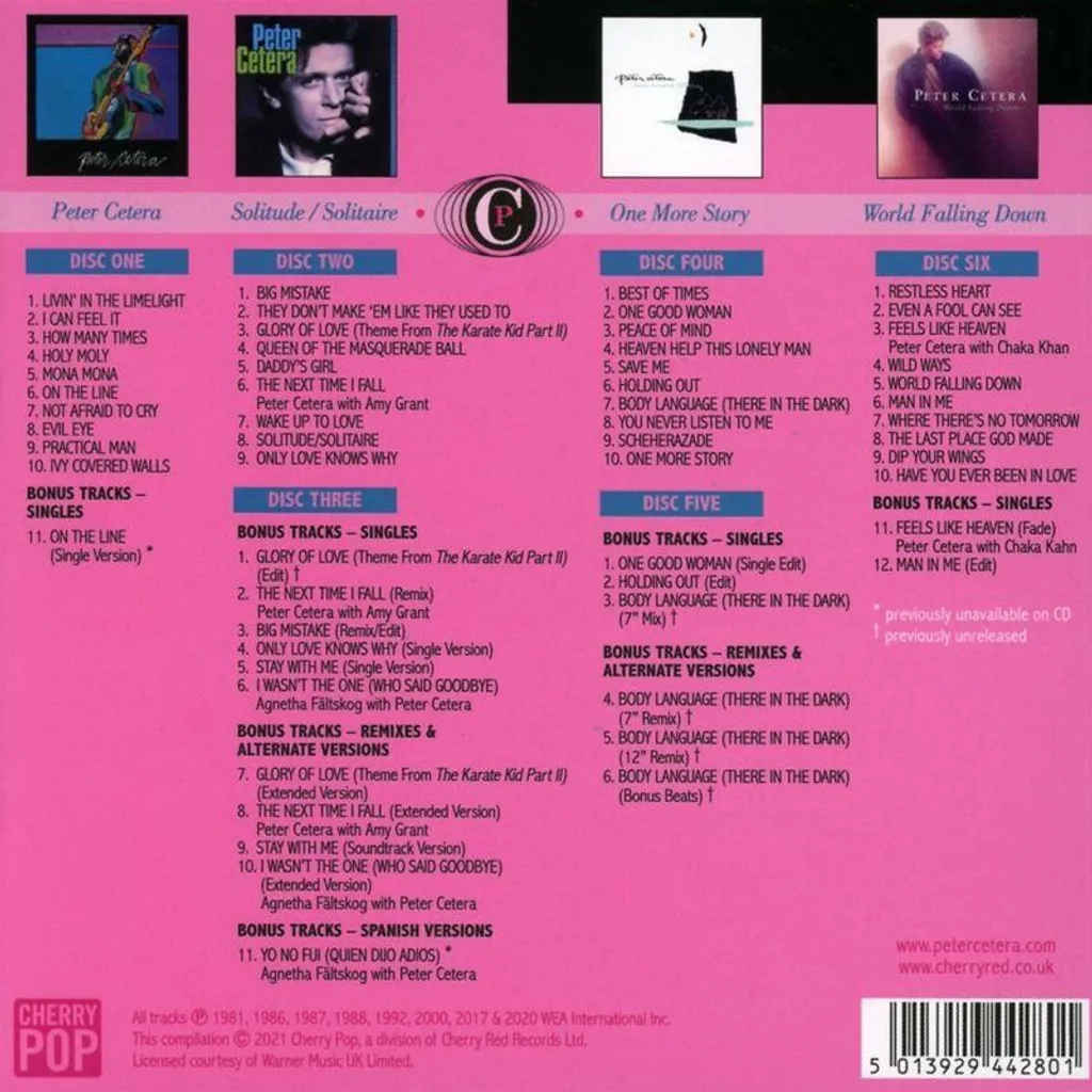 Coffret CD Intégrale Full Moon Warner 1981-1992 Edition Limitée - 2