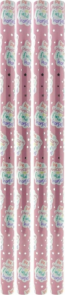 Einhorn Geschenkpapier - 300 x 70 cm - 4 Rollen
