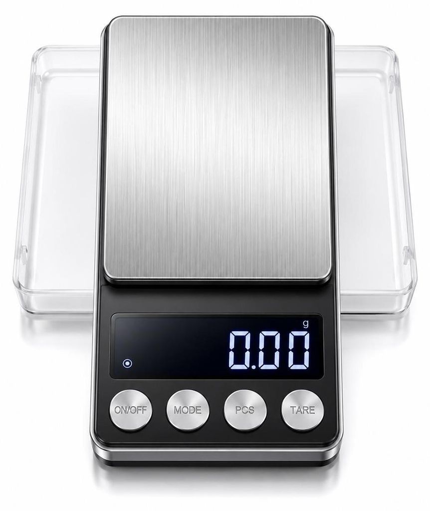 Digitale Feinwaage Taschenwaage 500 g 0,01 Waage Goldwaage Produktbild 