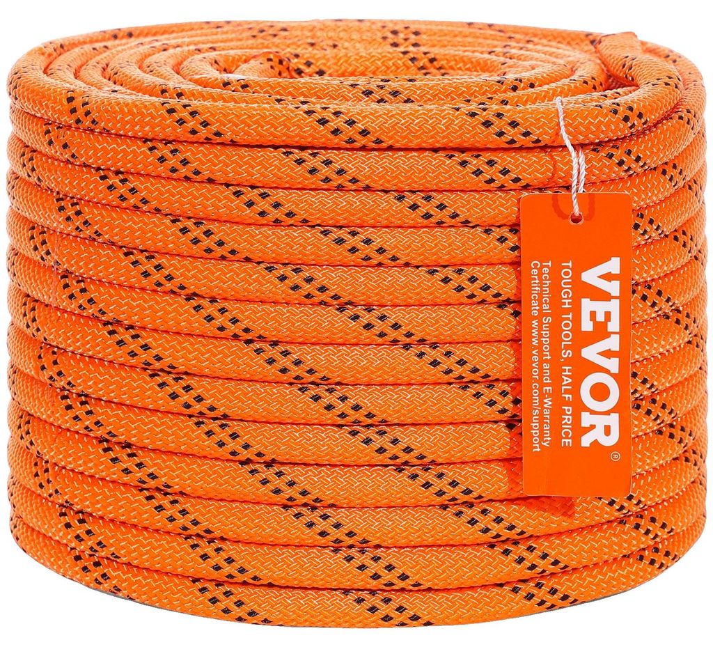 VEVOR Corde en polyester doublement tressée, 3/8 pouces x Image du produit 