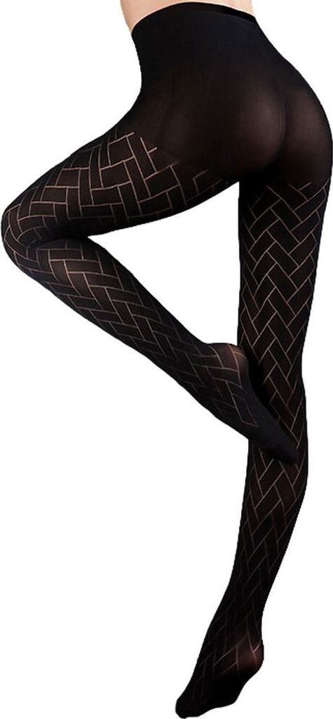 Couture - "Ultimates The Victoria" Strumpfhosen für Damen LW559 (L) (Schwarz)