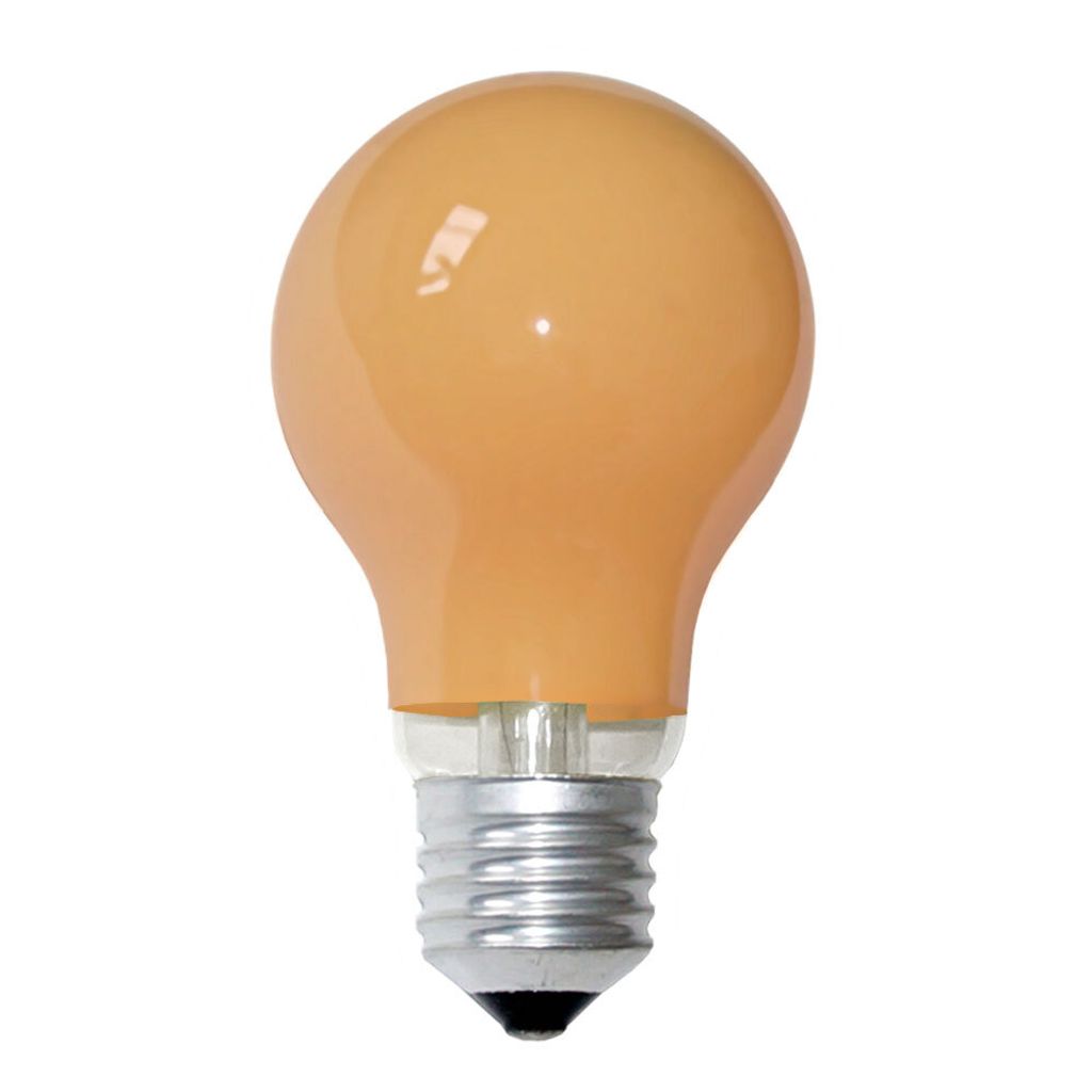 Merkur Glühbirne 15W E27 240V Orange Glühlampe 15 Watt A60 Produktbild 