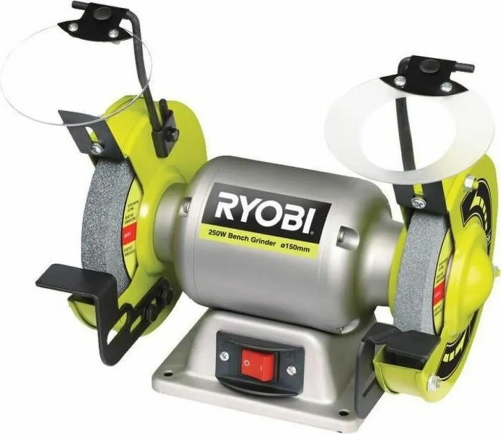 Ryobi RBG6G1 Smerigliatrice da Banco 250W 150mm: Affilatura Professionale
