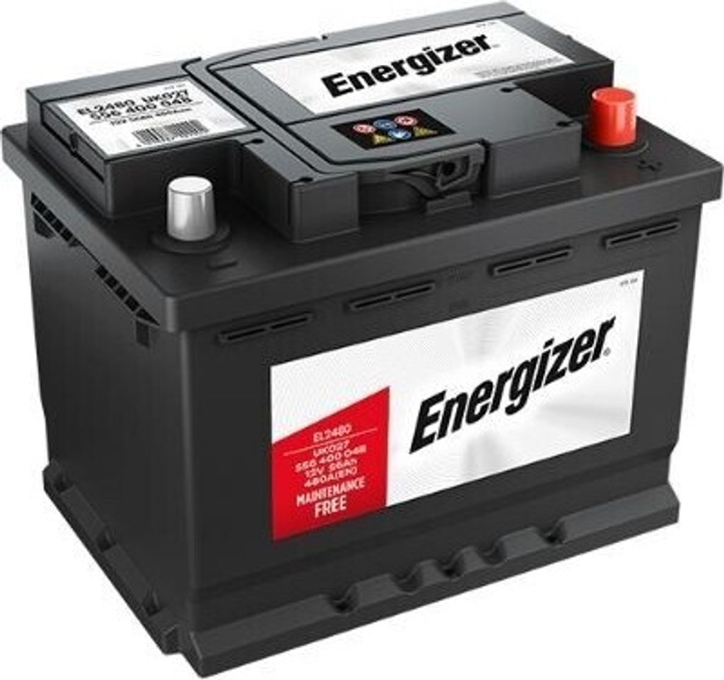 ENERGIZER Starterbatterie 12V 56Ah 480A/EN Batterie