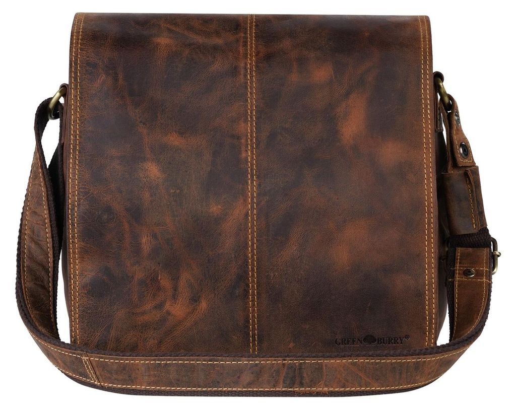 GREENBURRY Umhängetasche Vintage Crossbody Bag Brown braun Produktbild 