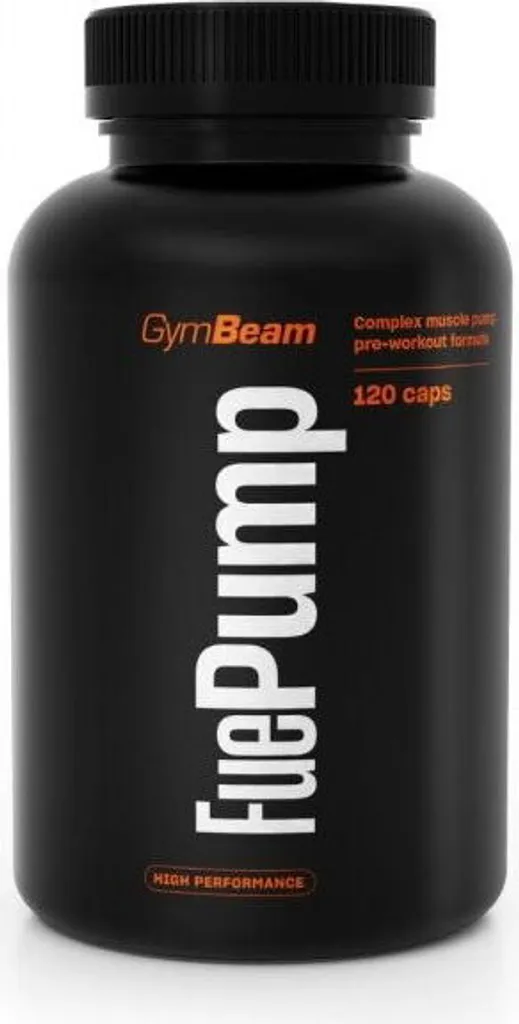 GymBeam FuePump Booster de NO avec Racine de Betterave et Raisin 120 Caps