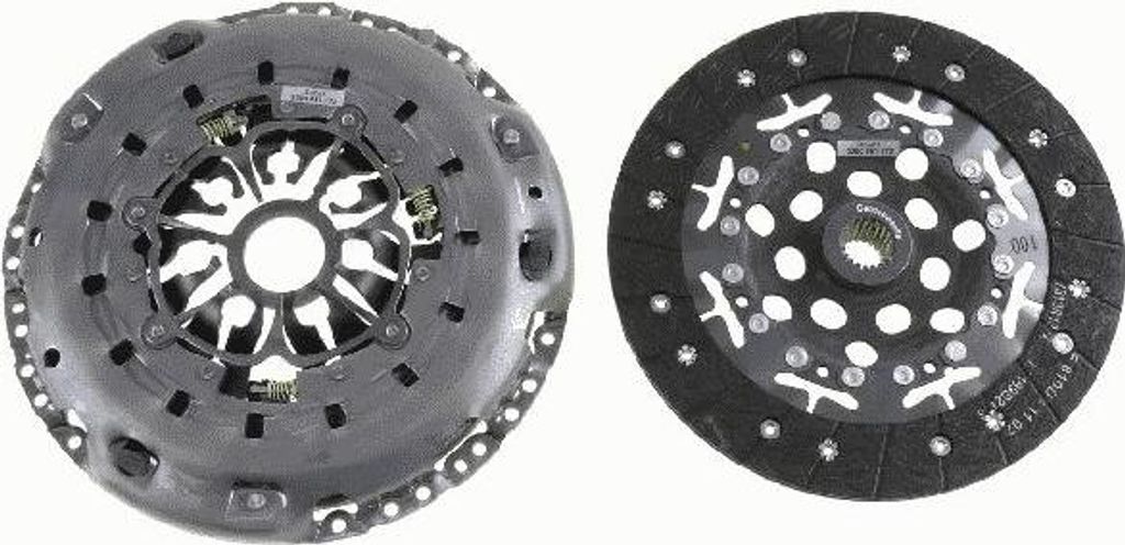 SACHS 3000 951 172 Kupplungssatz OE 30100AW301 kompatibel mit Scenic, Megane, Primera