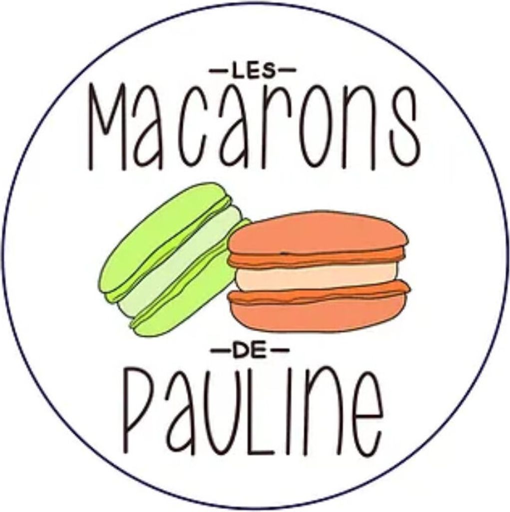Macarons de Pauline Schokolade 6 Makronentörtchen mit Produktbild 