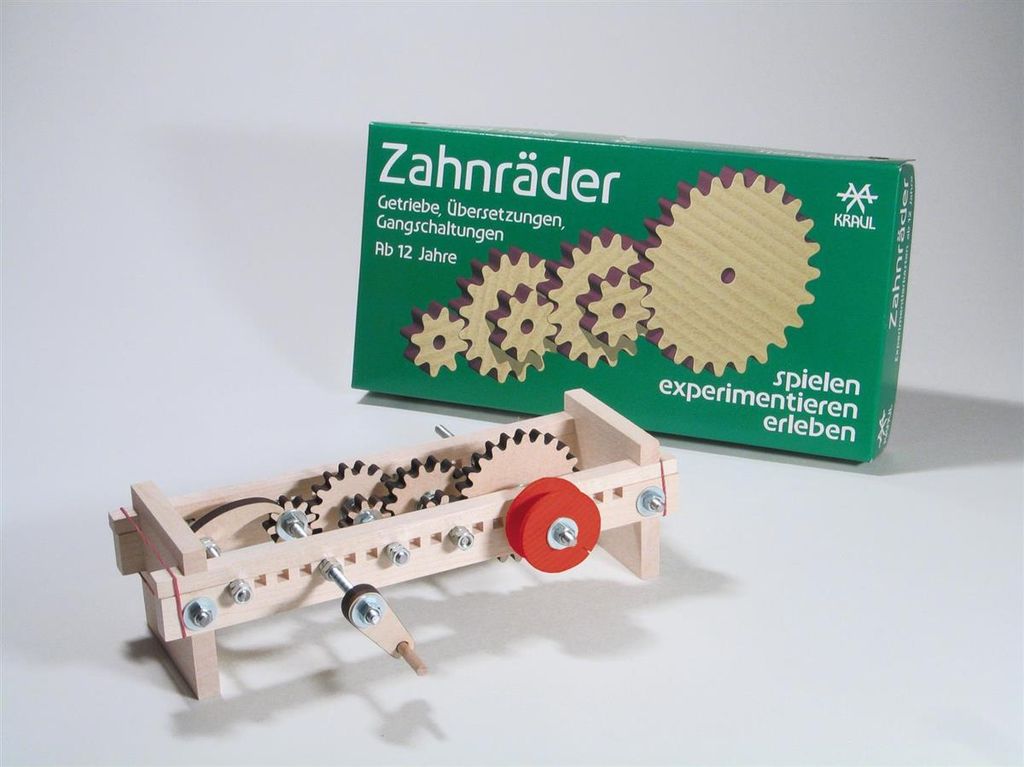 Experimentierkasten mit Zahnrädern 305 x 155 x 38 mm ab 12 Produktbild 