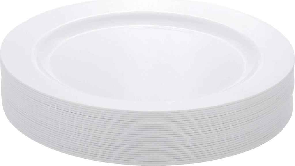 Mehrwegteller aus Kunststoff, 19 cm, 25 Stück Produktbild 1
