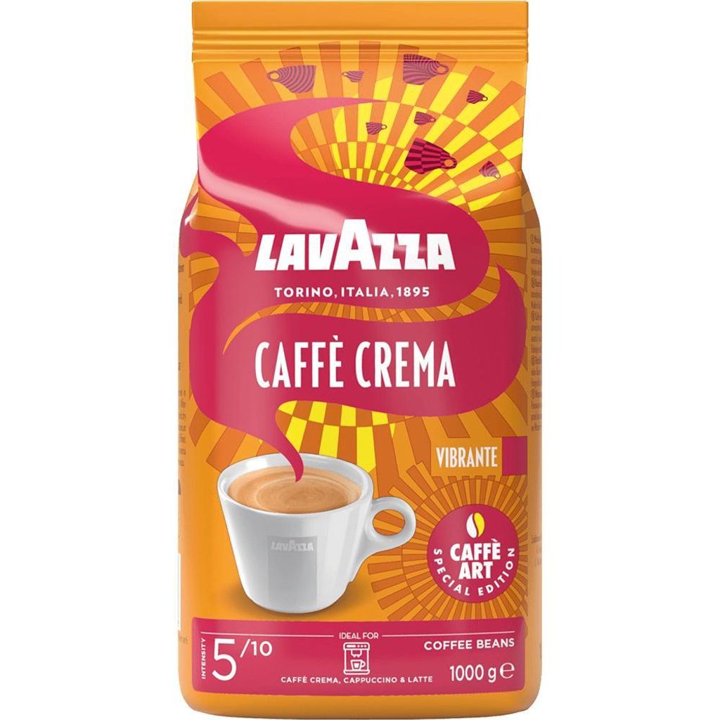 Lavazza Cafe Crema Vibrante ganze Bohnen 1000 g