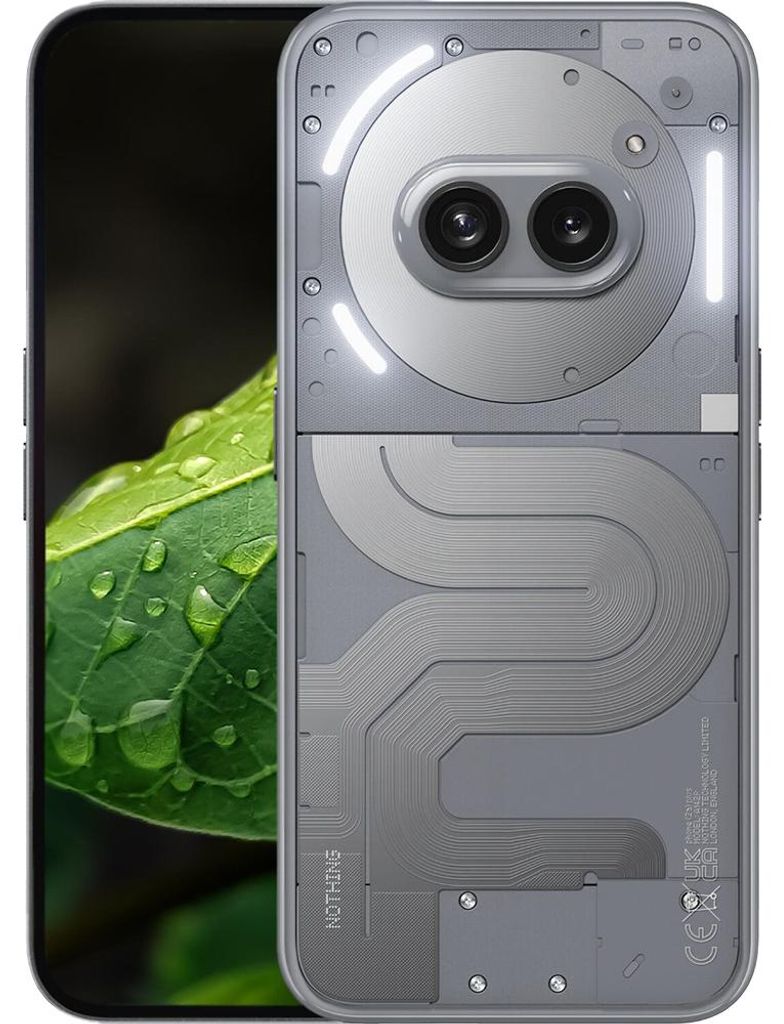 Nothing Phone (2a) Plus, 17 cm (6.7"), 12 GB, 256 GB, 50 MP, Android 14, Grau