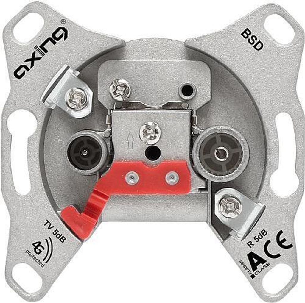 Axing BSD02110 2-Port Hyperbreitbandsteckdose