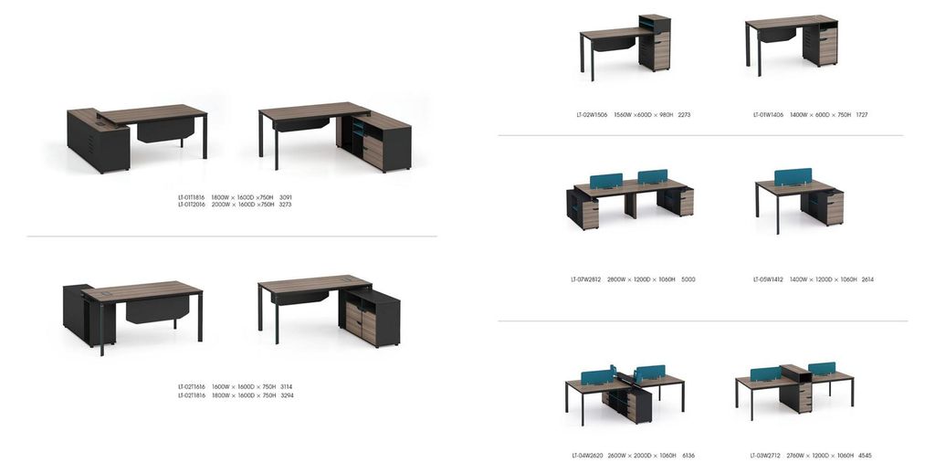 Home Office Schreibtisch mit Regal Büroeinrichtung Möbel Schreibtisch Tische neu