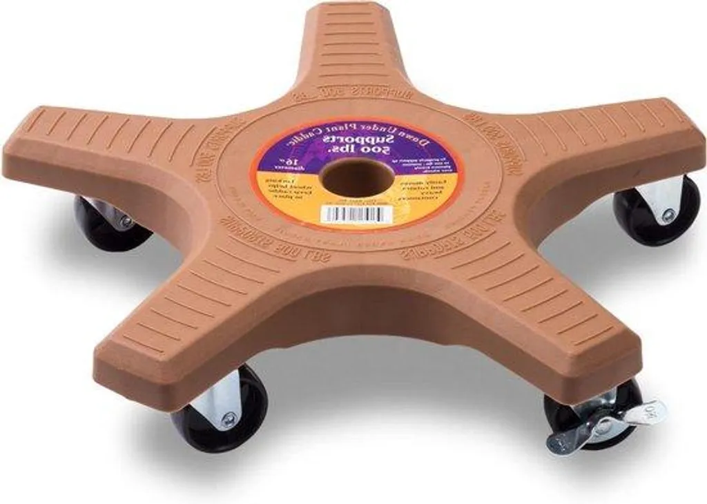 Support plante 40 cm anti-mal de dos : Mobile et ultra stable 226 kg