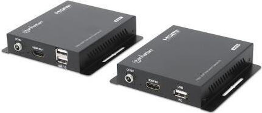 MANHATTAN 1080p HDMI KVM over IP Extender Set 1 bis zu 120m