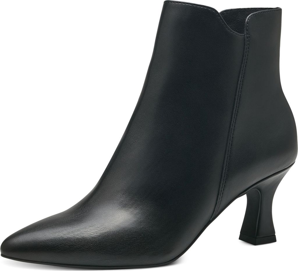 MARCO TOZZI Damen Stiefelette Ankle Boot elegant spitze Form 2-25318-41, Größe:37 EU, Farbe:Schwarz