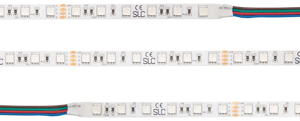 Sublimez vos Espaces Sombres avec le Ruban LED RGB SLC 5m 230lm IP20 24V
