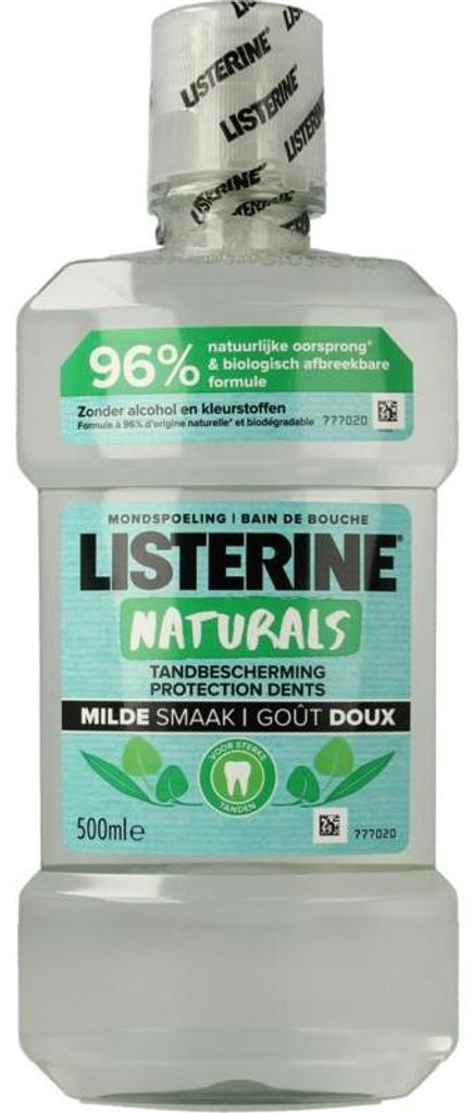Listerine - Enjuague bucal natural - 500 ml Imagen del producto 