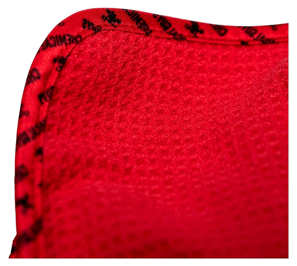 Mikrofaserhandtuch für Glas und Fenster - Rot 24x16''