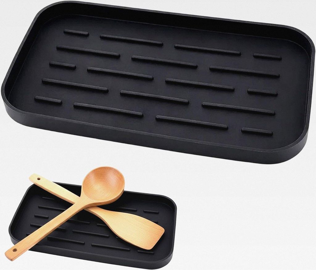 Kochlöffelhalter, Praktische Kochlöffelablage Für Die Küche, Spoon Rest Aus Holz, Küchenutensilien Halter, für Arbeitsplatte Herd Top Esstisc...